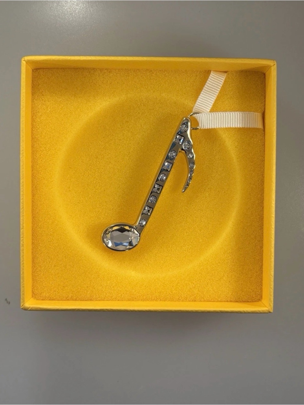 Swarovski Crystal HOLIDAY MAGIC Music Note  Ornament  - 398257667096